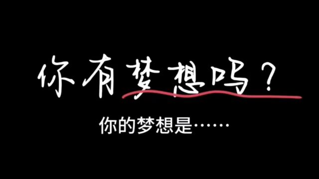 浙江省新疆绍兴市新昌县南明街道南明幼儿园小二班《你有梦想吗》调查