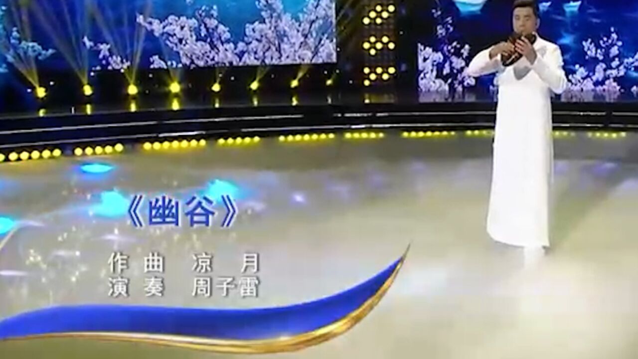 周子雷倾情演奏《幽谷》,旋律优美婉转,快听