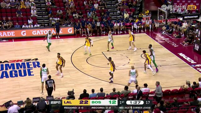 NBA夏季联赛 湖人vs凯尔特人全场回放