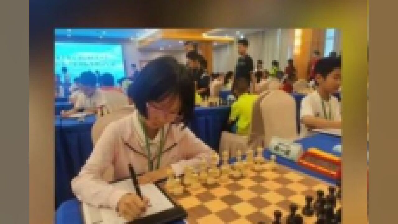 省青少年国际象棋冠军赛,温州小将勇夺3金2铜!