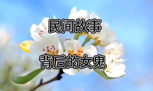 背后的女鬼#民间故事 #热点 #创作灵感 #故事会