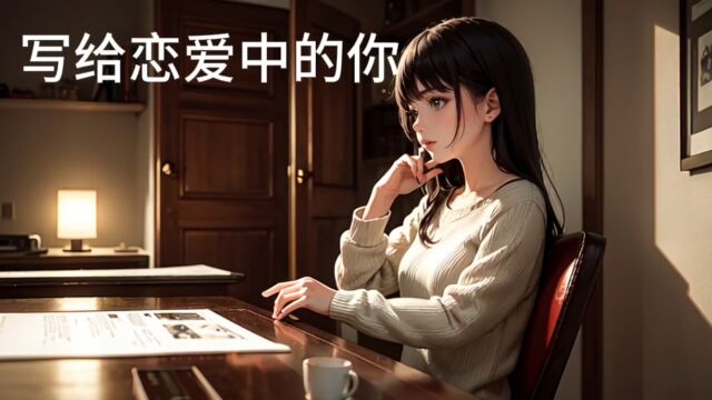 写给恋爱中的你(原创,图片匹配来不及,包函)