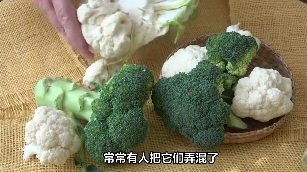 西兰花和花菜有什么区别?营养差别这么大,不知道亏大了