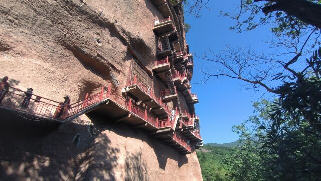 甘南游记第一天—中国四大名窟之天水麦积山石窟