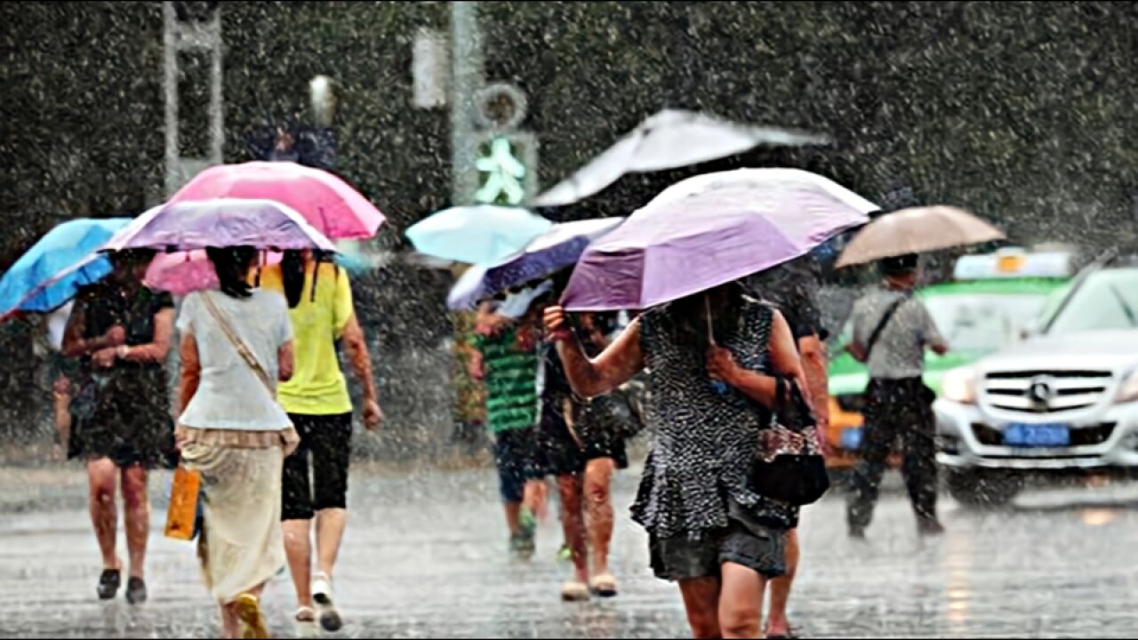 西安发布暴雨红色预警,长安鄠邑降水量将达100毫米以上