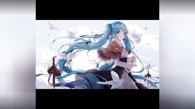 初音未来的图片欢迎拿图!𙩨๑^o^๑)𛶀