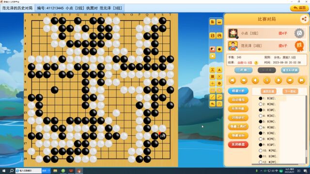 【亮出胜负手】李老师少儿围棋课堂(适合2段4段)复盘讲解