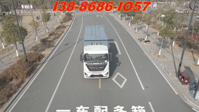 东风天龙20吨后装压缩车价格 东风20吨压缩式垃圾转运车厂家