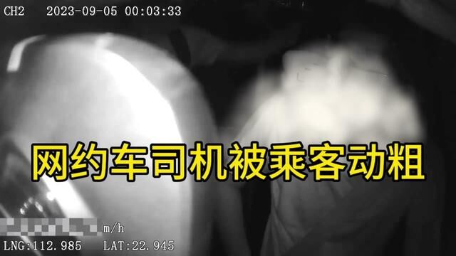 网约车司机被乘客动粗 #行车安全 #网约车司机 #滴滴司机