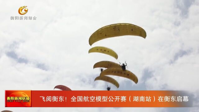 飞阅衡东!全国航空模型公开赛(湖南站)在衡东启幕