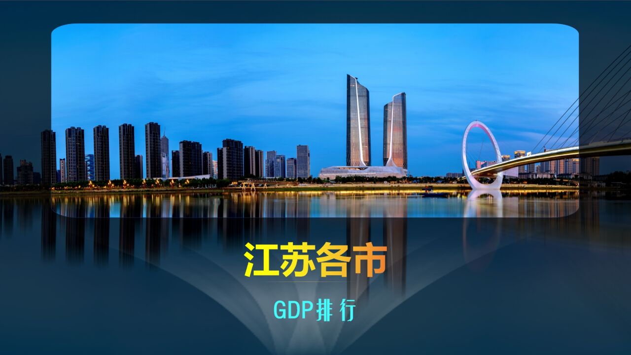 江苏十三太保GDP,常州破万亿,挤身五大万亿俱乐部!