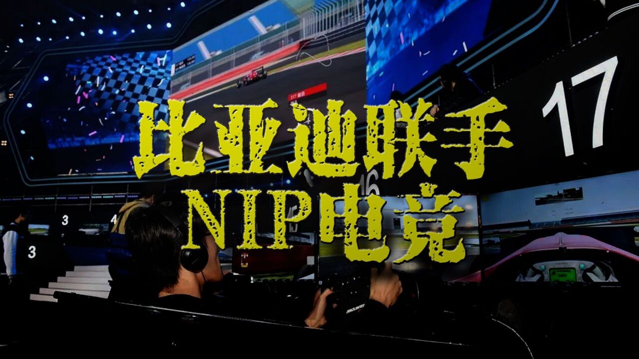 比亚迪与NIP电竞俱乐部正式战略合作,加速全球化进程!