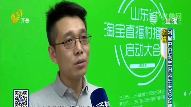 12位县长站台推介 山东省淘宝直播“村播计划”正式启动