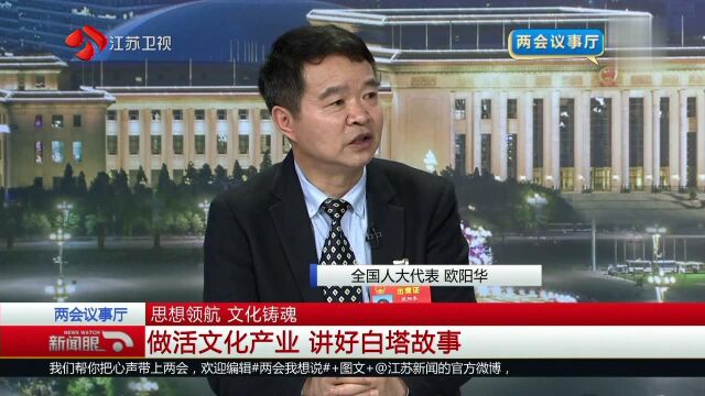 两会议事厅 全媒体访谈《追梦2019》之七 思想领航 文化铸魂