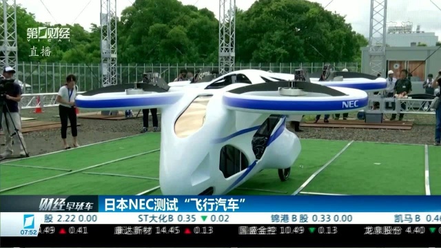 日本NEC测试“飞行汽车”