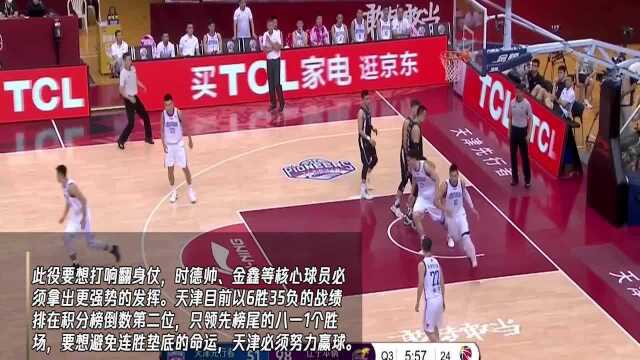 【前瞻】CBA复赛第23日青岛vs天津 年轻军天津能否迎来复赛首胜?