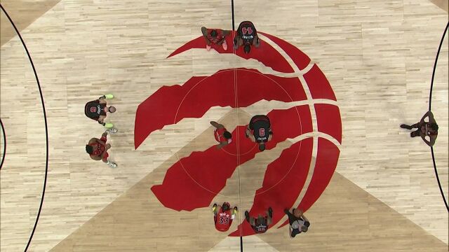 NBA常规赛：公牛vs猛龙 中文解说全场回放