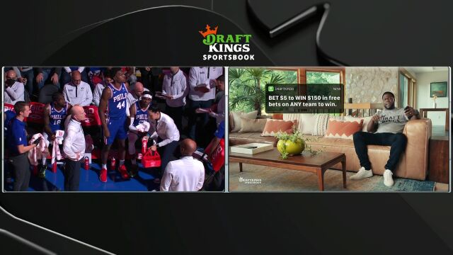 NBA常规赛：老鹰vs费城第1节英文原声回放
