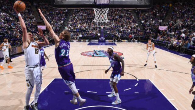 约基奇vs爵士集锦 27+4+6反击快攻双手暴扣