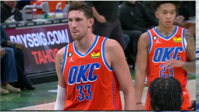 NBA常规赛：雷霆vs雄鹿中文解说全场回放