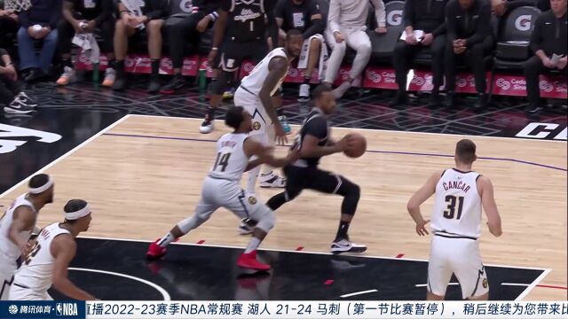  NBA常规赛：湖人vs马刺中文解说全场回放
