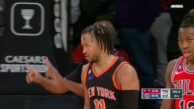 NBA常规赛：公牛vs尼克斯中文解说全场回放