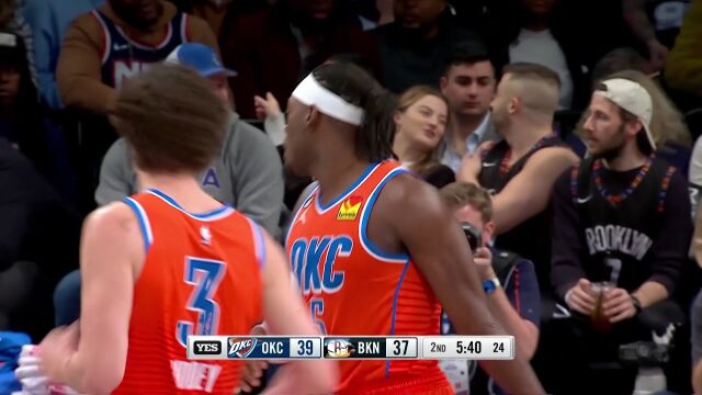 回顾篮网vs雷霆对战记录 雷霆欲冲附加赛名额