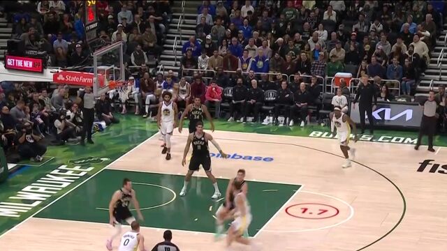 勇士111-128雄鹿 洛佩兹飚中三分