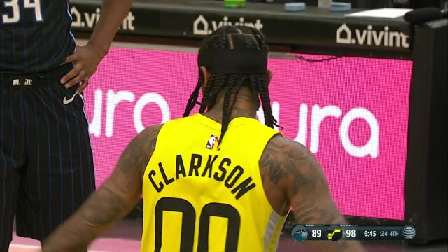 魔术vs爵士英文原声全场回放