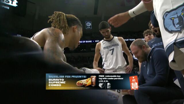 步行者vs灰熊第1节英文原声回放