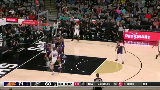 太阳vs马刺第3节中文解说回放