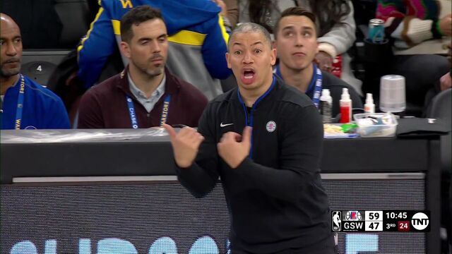 快船vs勇士英文原声全场回放