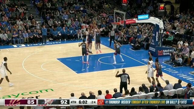 反击快攻风驰电掣 约什吉迪一条龙转身打板命中