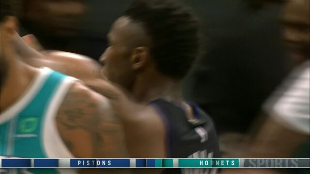 活塞vs黄蜂第4节英文原声回放