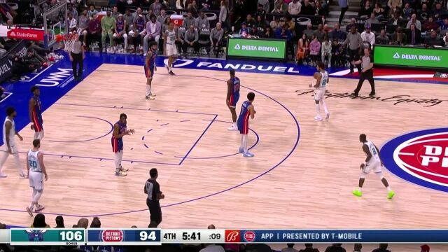 黄蜂vs活塞第4节中文解说回放