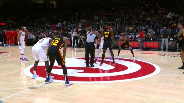 NBA常规赛：骑士vs老鹰英文原声全场回放