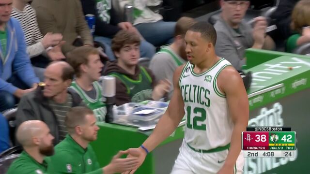 NBA常规赛：火箭vs凯尔特人第2节中文解说回放