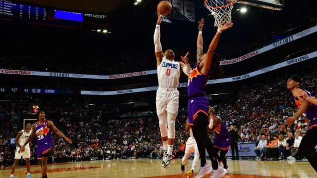 威少vs太阳集锦 狂轰25+7+8助队逆转太阳