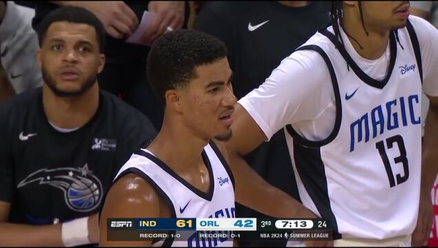 NBA夏季联赛：步行者vs魔术 英文解说全场回放