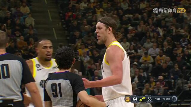 NBA常规赛：湖人vs爵士英文原声全场回放