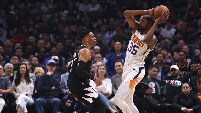 太阳vs快船精华回放 杜兰特布克合砍61分太阳再胜快船大比分3-1