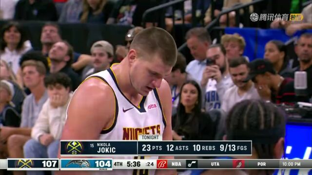 掘金vs魔术第4节中文解说回放