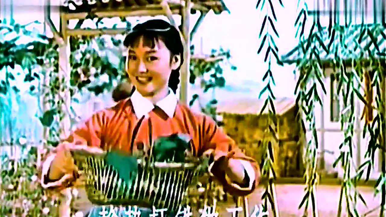 1965湖南花鼓戏电影打铜锣补锅插曲野菊花演唱李谷一