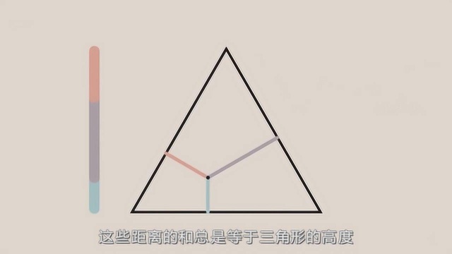 三角形的高居然可以这么求 3D动图证明维维安尼斯定理