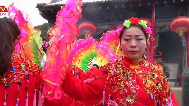 天水社火,娘娘坝西峪村小曲《十根叶儿》,太好听了