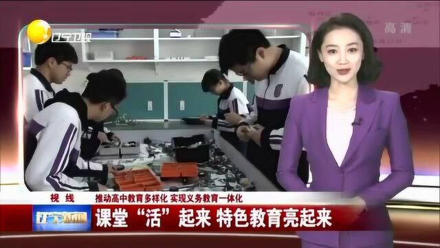 辽宁:课堂“活”起来,特色教育亮起来