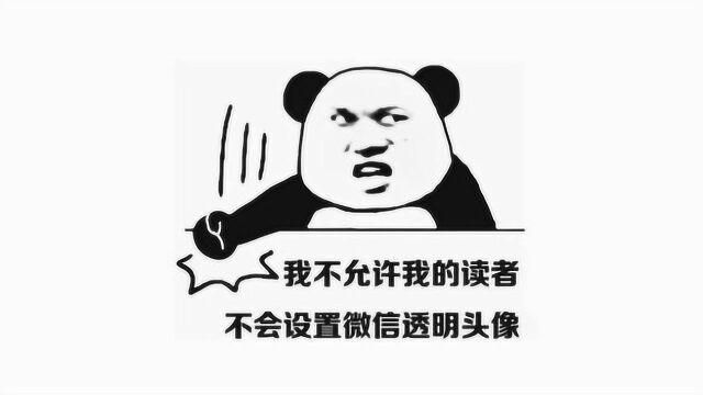 让你的微信头像变透明,很简单,从此你将是朋友圈独一无二的存在!