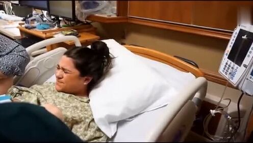 近距离拍摄 孕妇生孩子全过程 母爱太伟大了