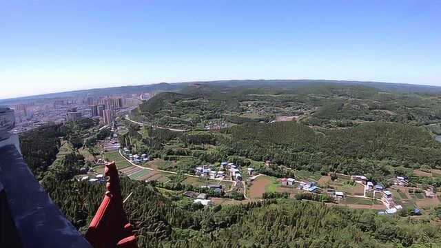 站在射洪县城最高的地方360全景看射洪!这样的射洪真是太美了