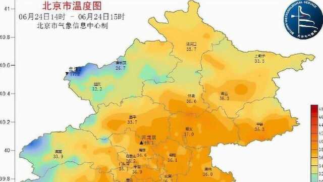 北京高温天来袭!北京回龙观已达40.1℃